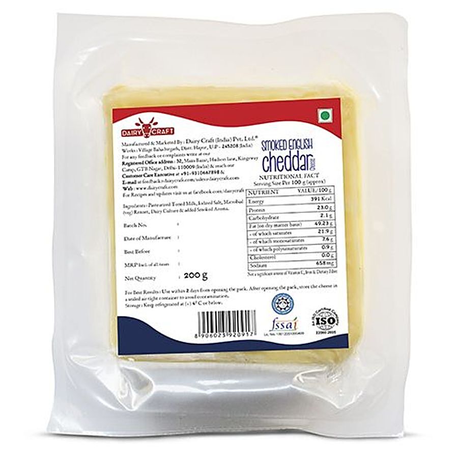 Dairy Craft Smoked English Cheddar Cheese