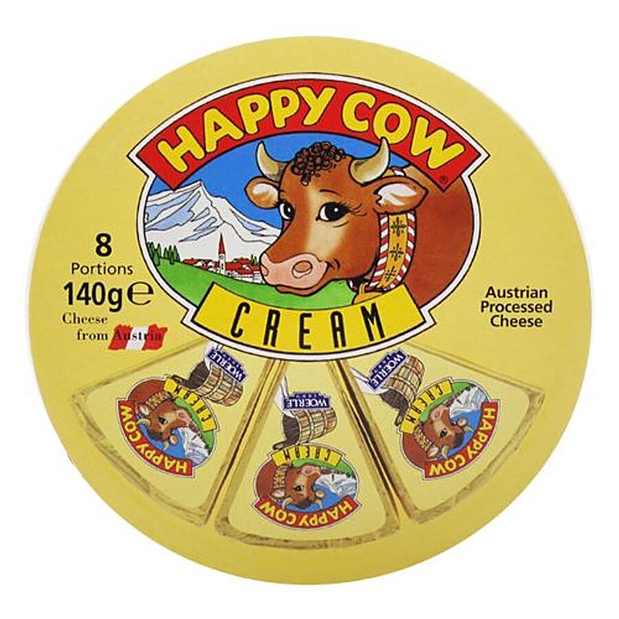 Happy Cow Austrian Processed Cheese - Cream