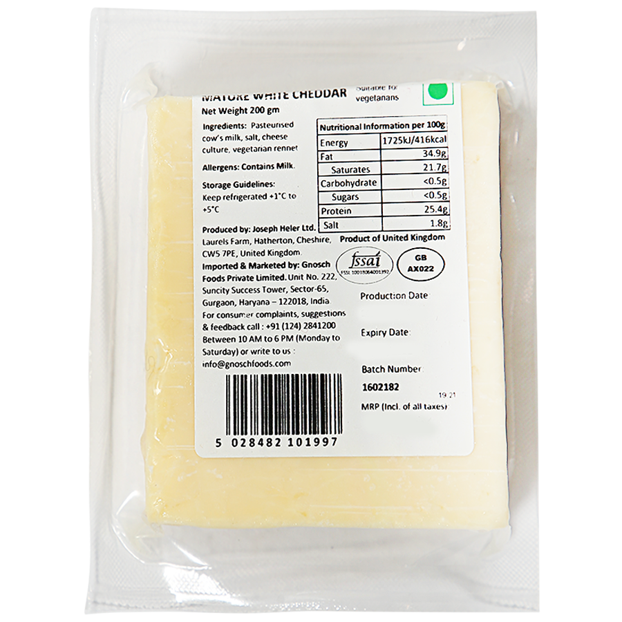 Joseph Heler Matured White Cheddar Cheese