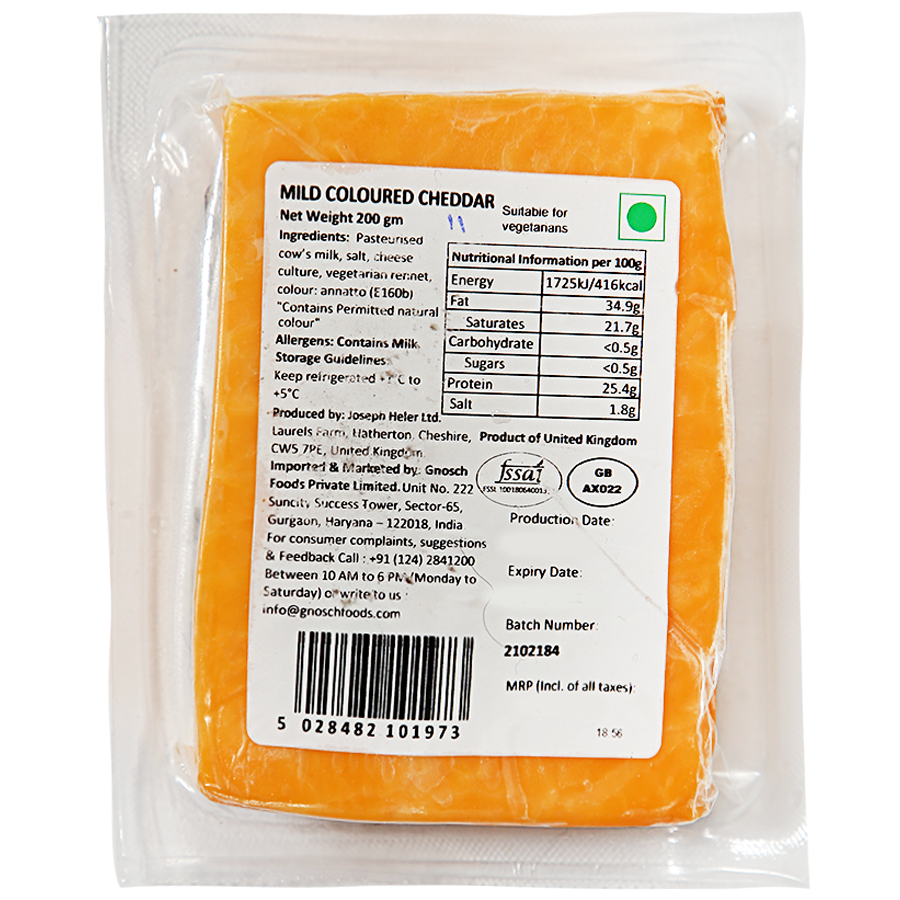 Joseph Heler Red Cheddar  Cheese Portion