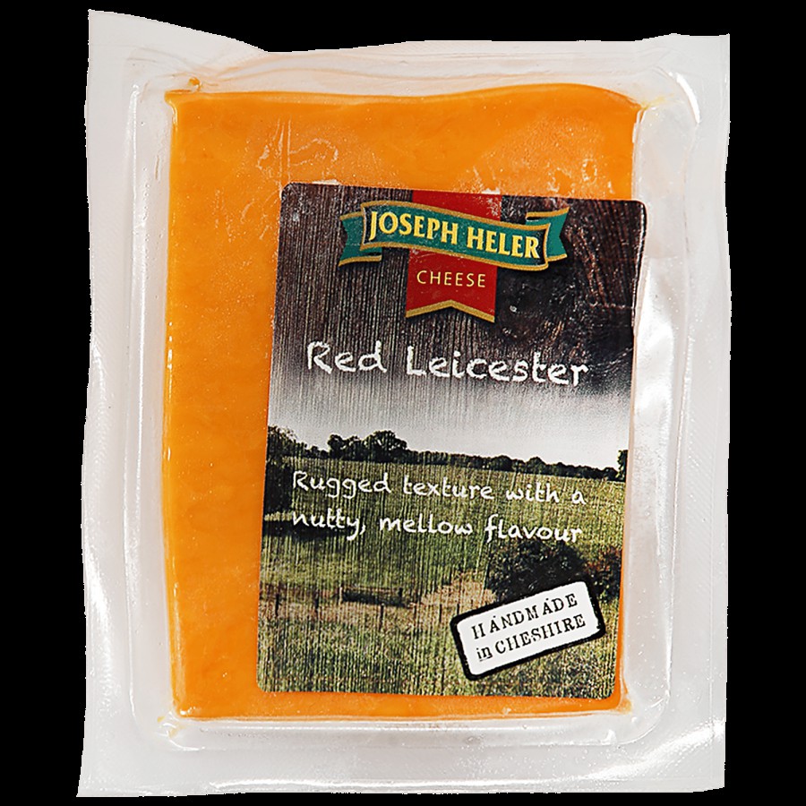 Joseph Heler Red Leicester  Cheese Portion