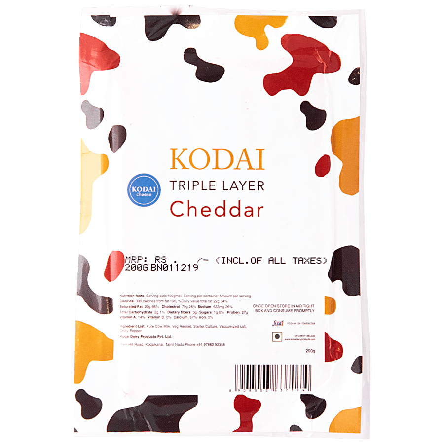 KODAI CHEESE Triple Layer Cheddar Cheese