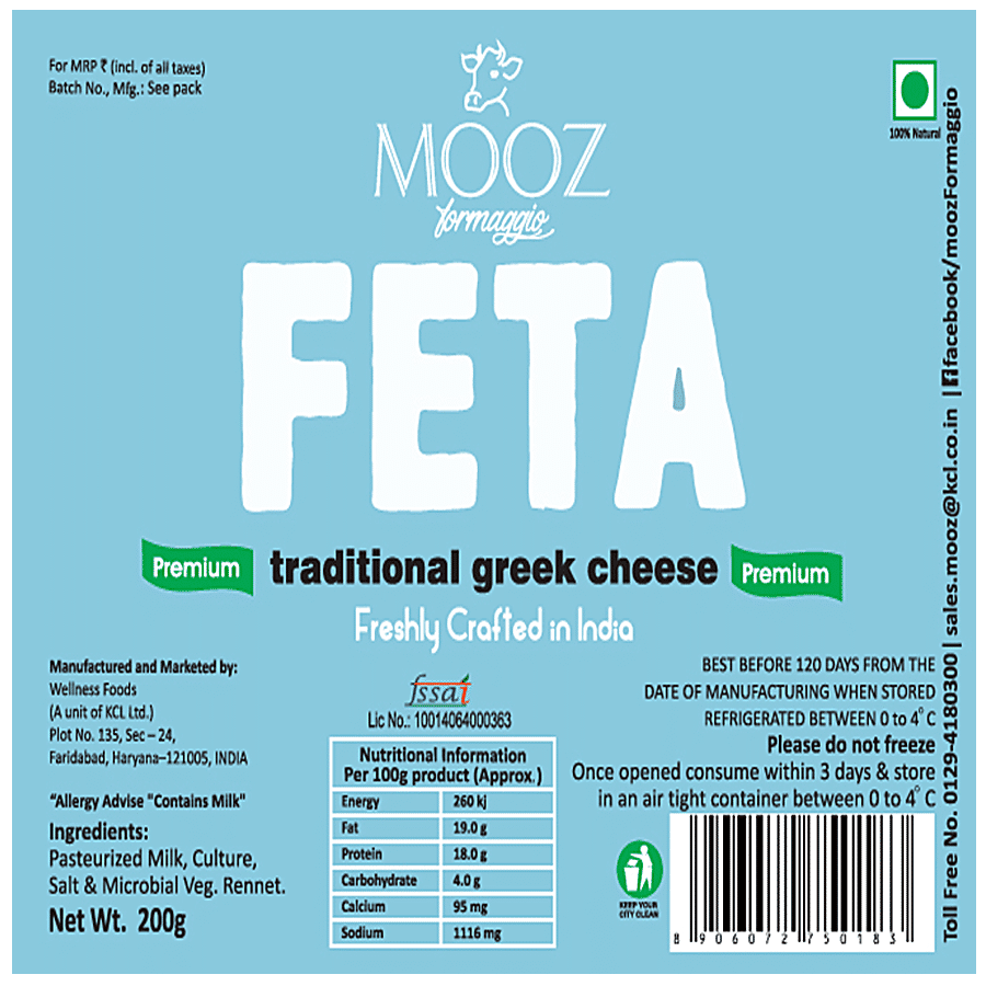 MOOZ Greek Feta Cheese