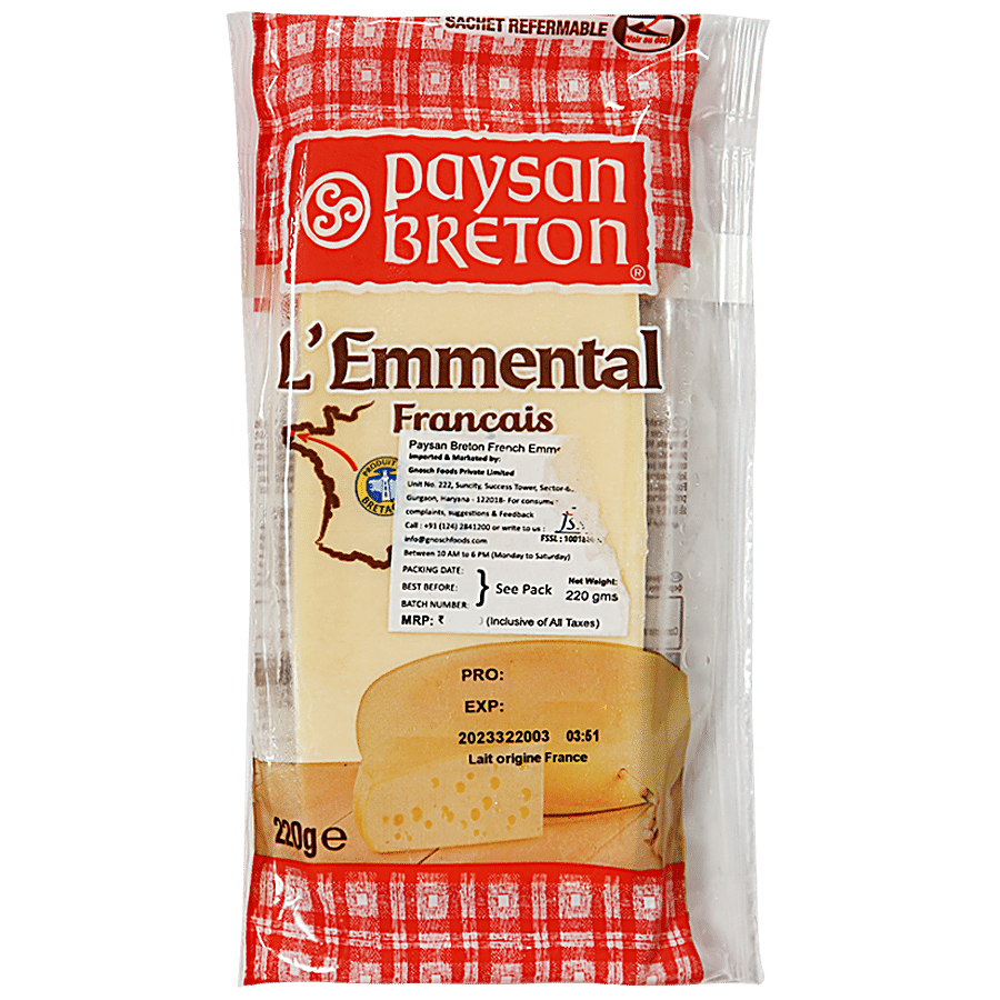 Paysan Breton Emmental Portion Cheese