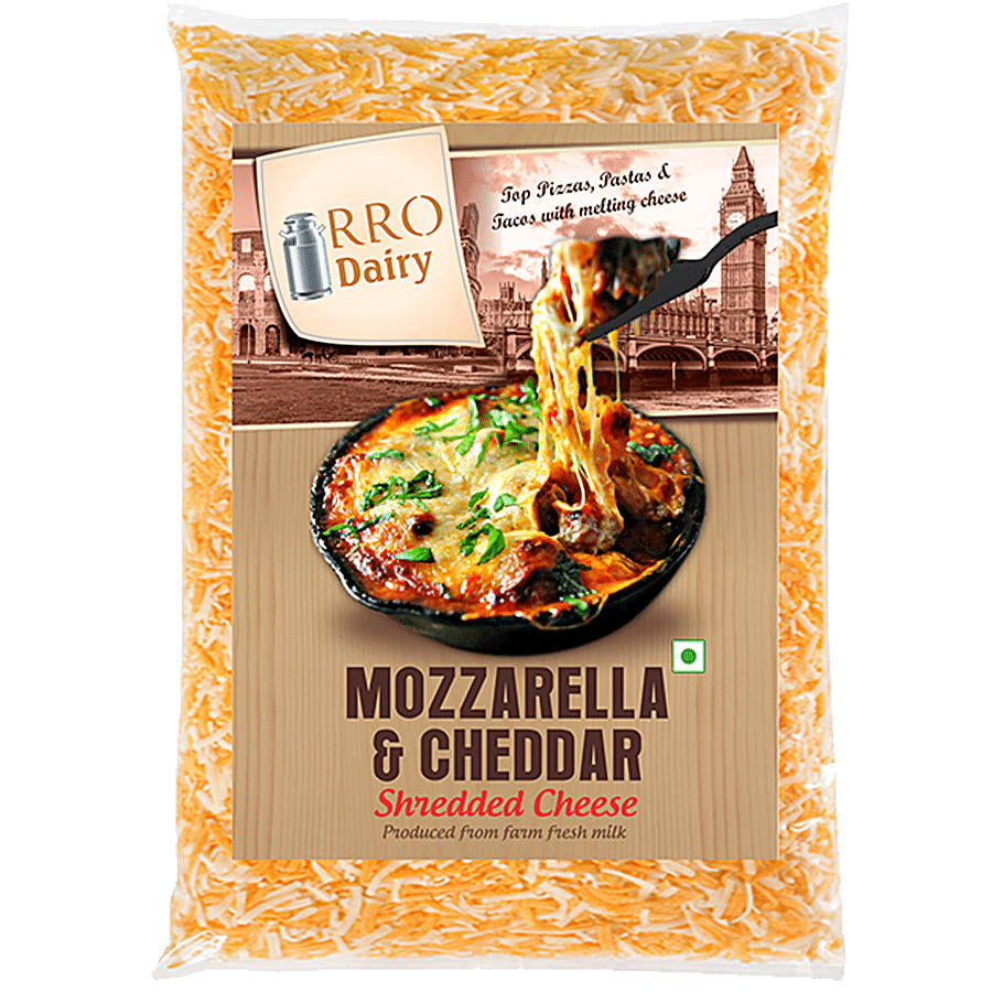 RRO DAIRY Mozzarella & Cheddar Cheese - Shredded