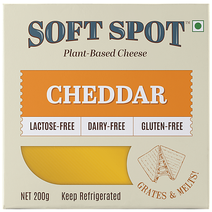 Soft Spot Plant Based Vegan Cheese - English Cheddar