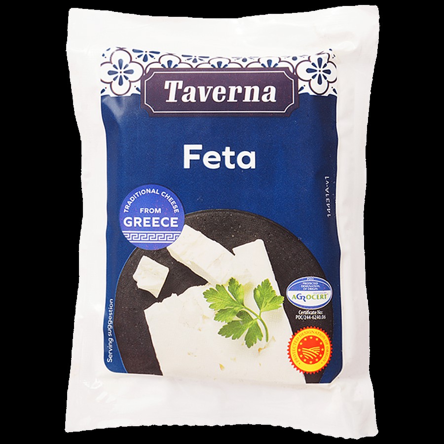 Taverna  Greek Feta Cheese - Made From Sheep & Goat Milk