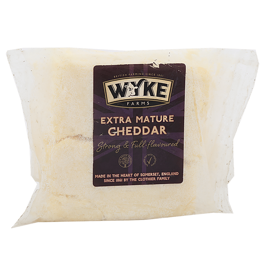 Wyke Farms Extra Mature Cheddar Cheese - Strong & Full Flavoured