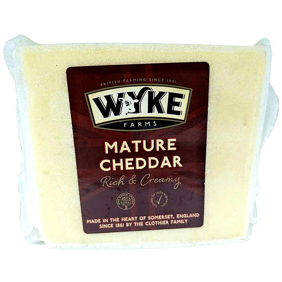 Wyke Farms Mature Cheddar Cheese - Rich & Creamy