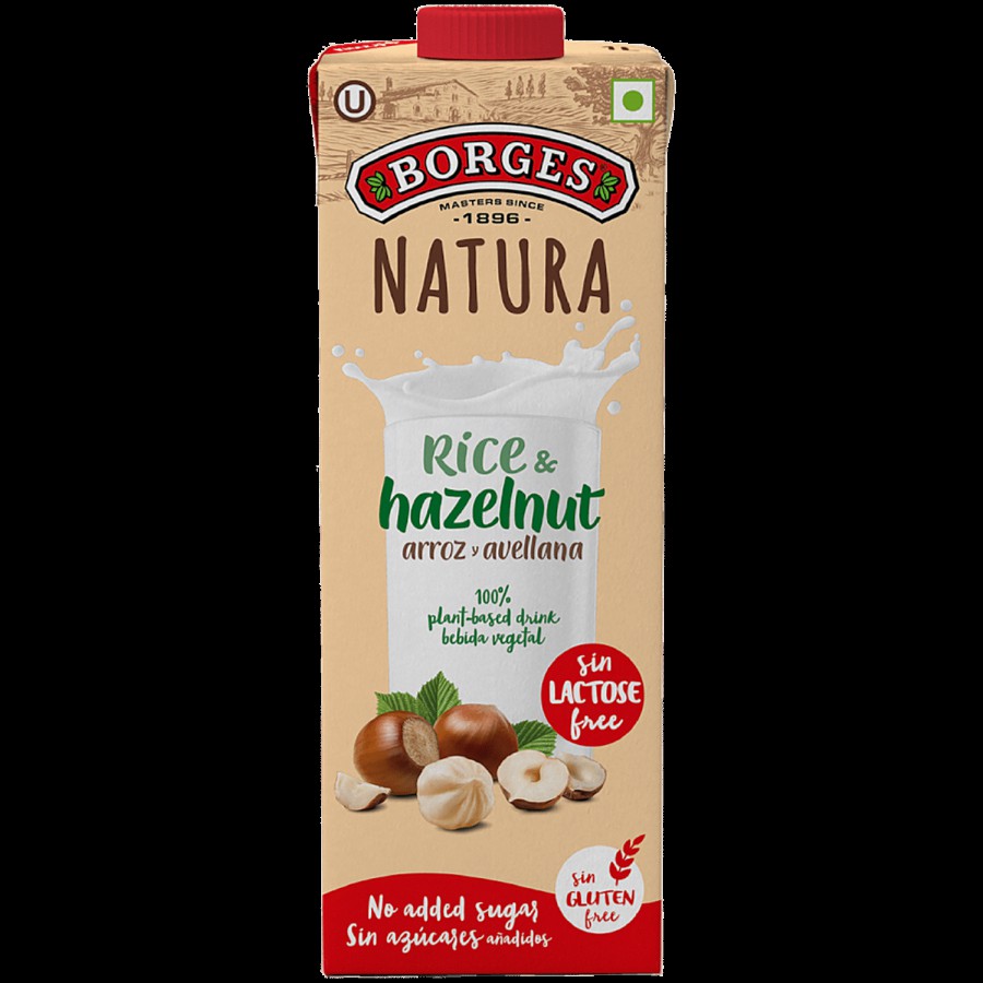 BORGES Natura Rice & Hazelnut Drink