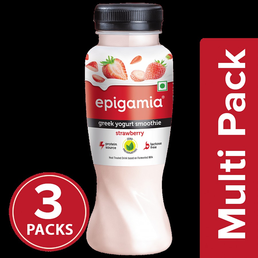 Epigamia  Greek Yogurt Smoothie - Strawberry