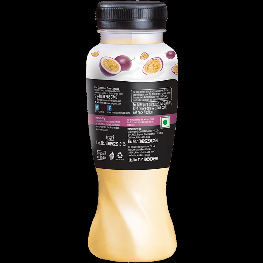 Epigamia  Smoothie - Zero Added Sugar