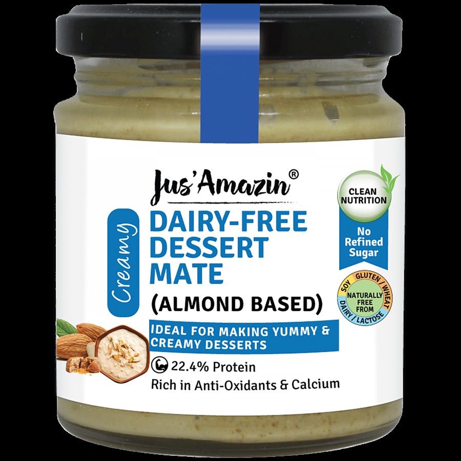 Jus Amazin Dairy-Free Dessert Mate - Almond Based