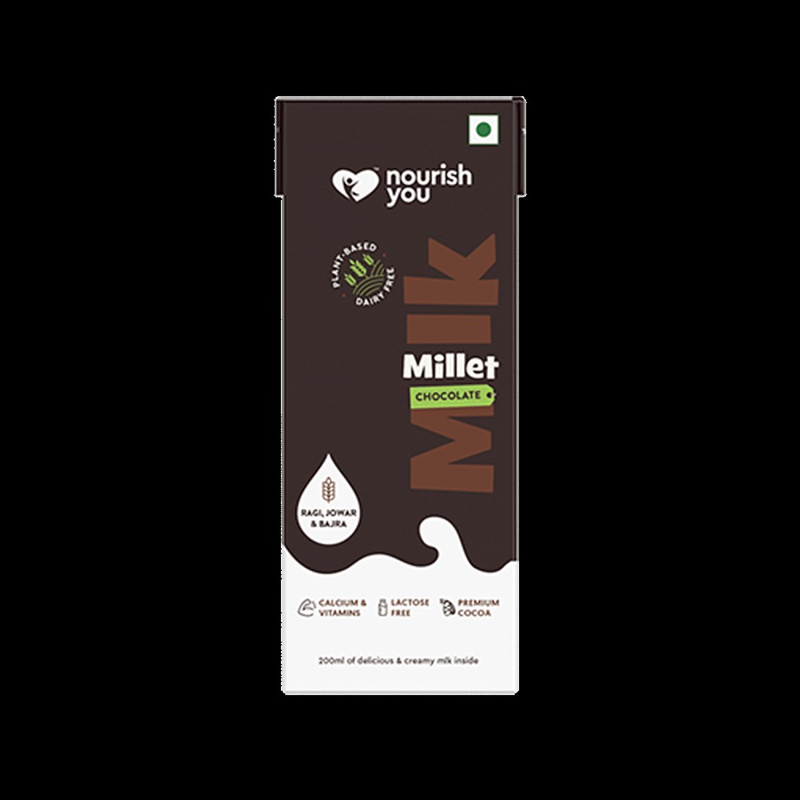 Nourish you Chocolate Millet Milk - With Ragi