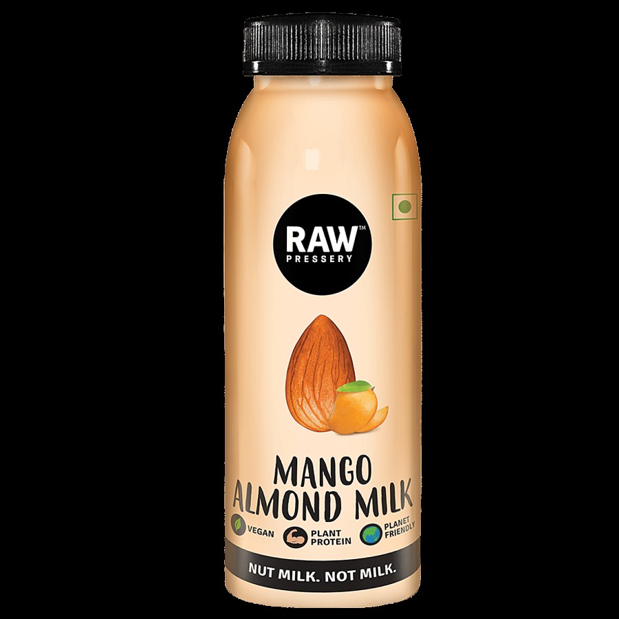 Raw Pressery Mango Almond Milk -  Lactose Free