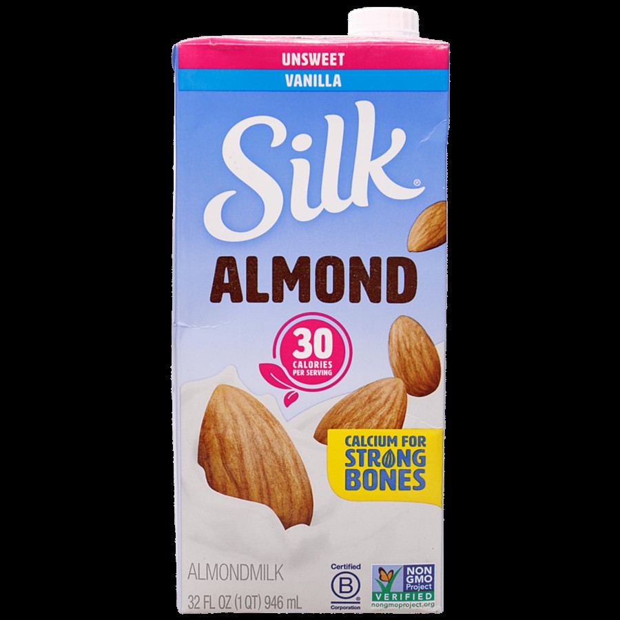 Silk Almond Milk - Unsweet Vanilla