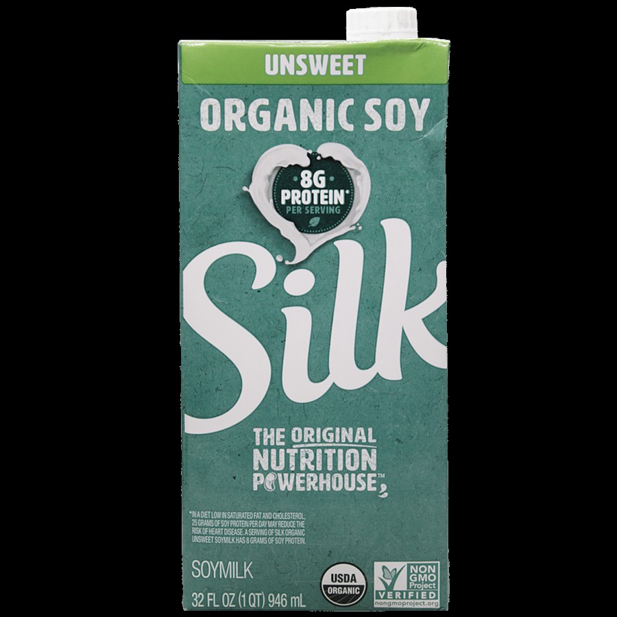 Silk Soy Milk - Unsweet Organic