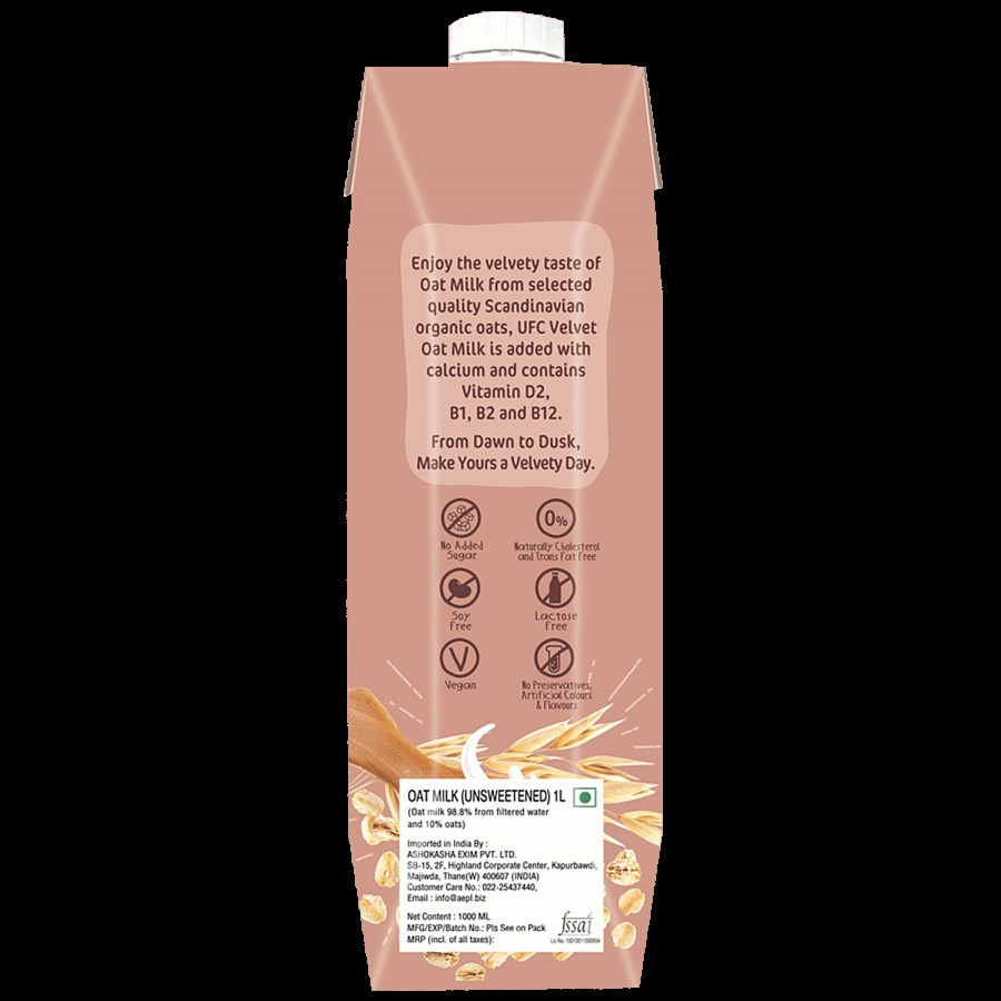 Ufc Oat Beverage - Unsweetened