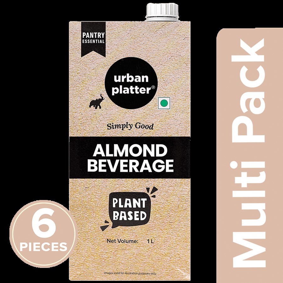 Urban Platter Almond Milk - Unsweetened