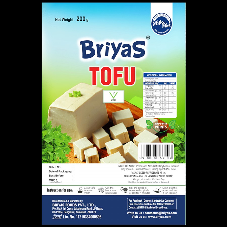 BRIYAS Tofu