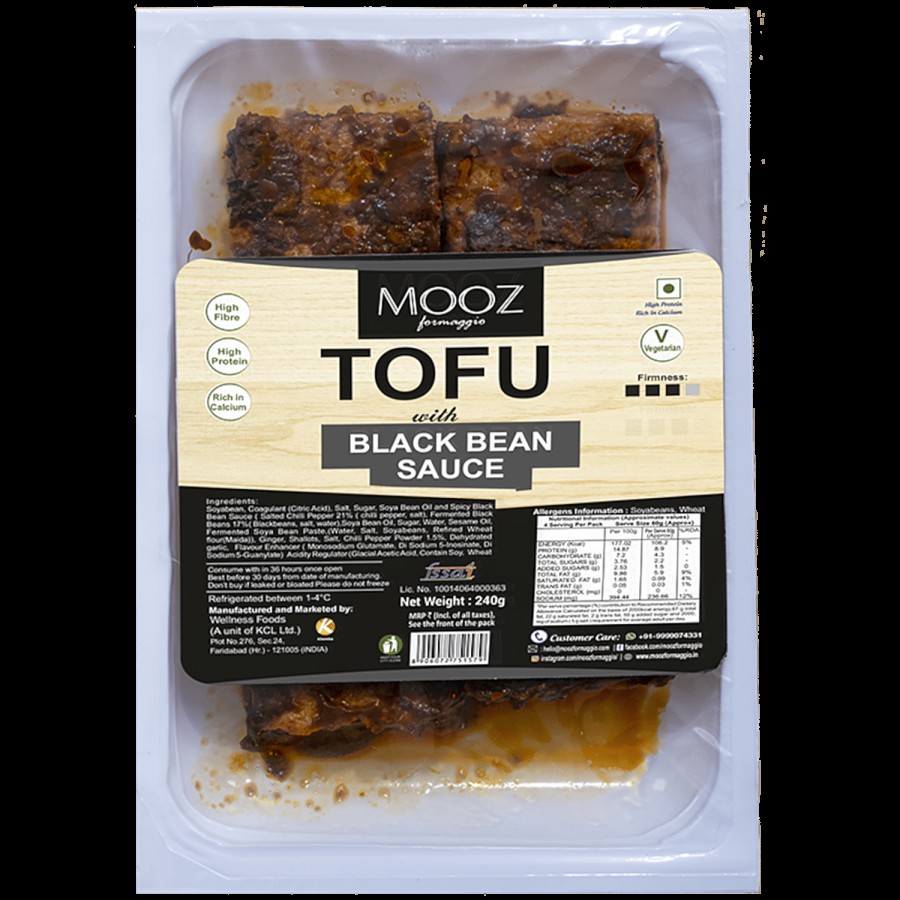 MOOZ Tofu With Black Bean Sauce