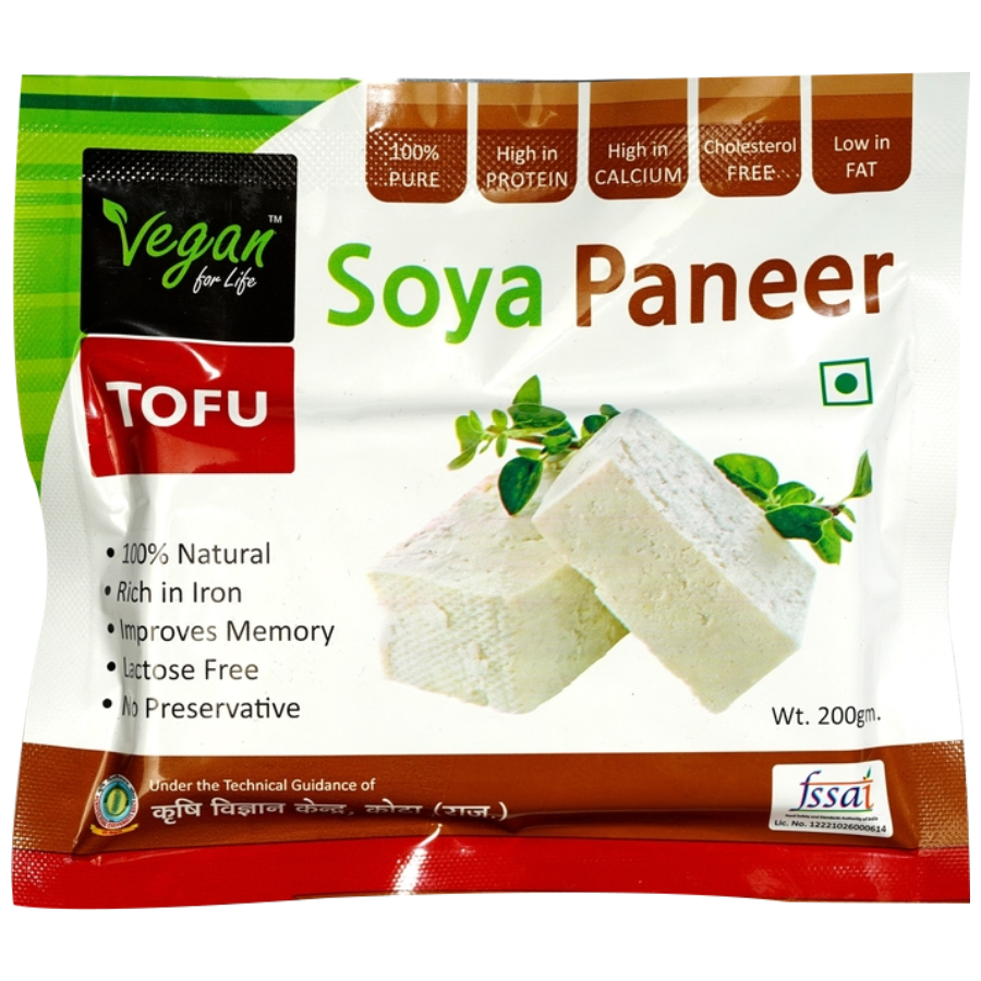 Vegan For Life Tofu/Soya Paneer