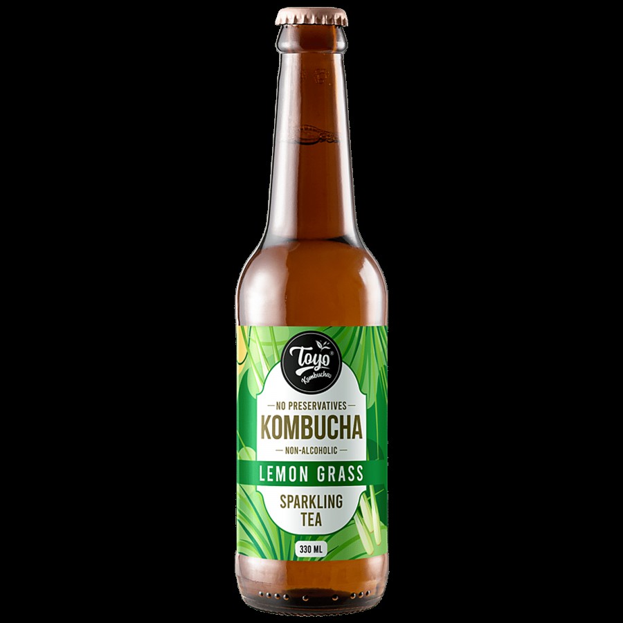 Toyo Kombucha Sparkling Tea - Lemon Grass Flavour