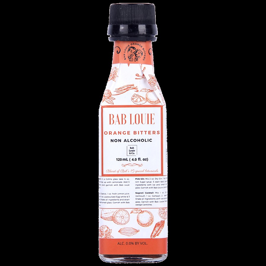 Bab Louie & Co. Orange Bitters - Non-alcoholic