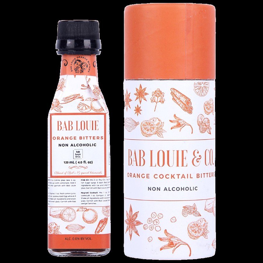 Bab Louie & Co. Orange Bitters - Non-alcoholic