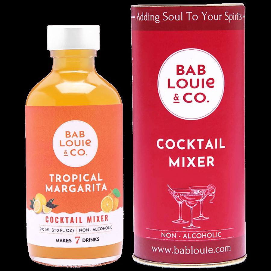 Bab Louie & Co. Tropical Margarita Cocktail Mixer