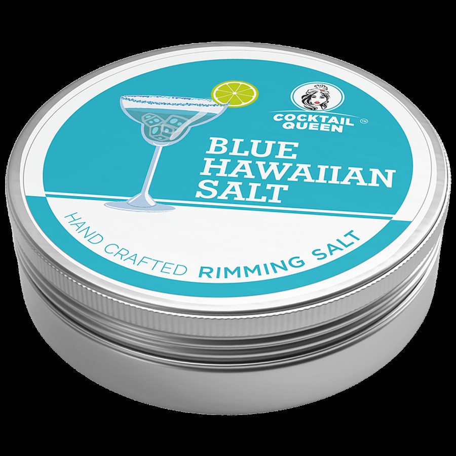 COCKTAIL QUEEN Rimming Salt - Blue Hawaiian Salt