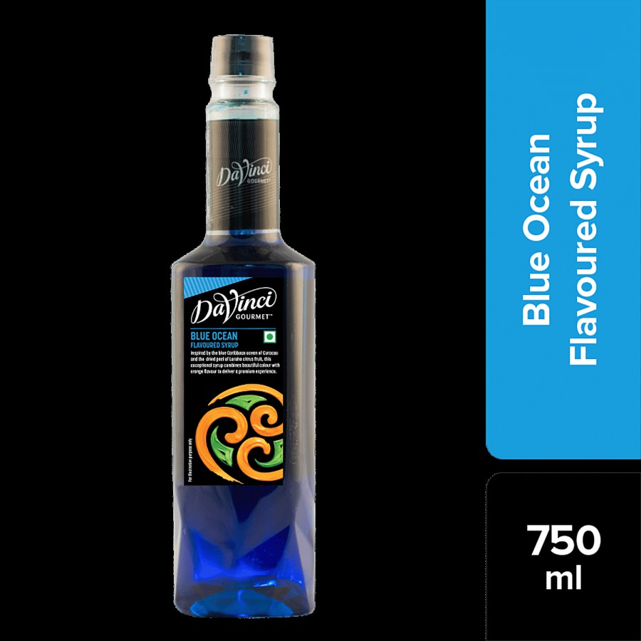 DaVinci Gourmet Blue Ocean Flavoured Syrup - Feel Fresh & Active