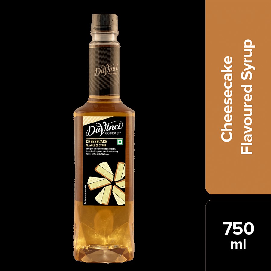 DaVinci Gourmet Cheesecake Flavoured Syrup - Smooth & Creamy