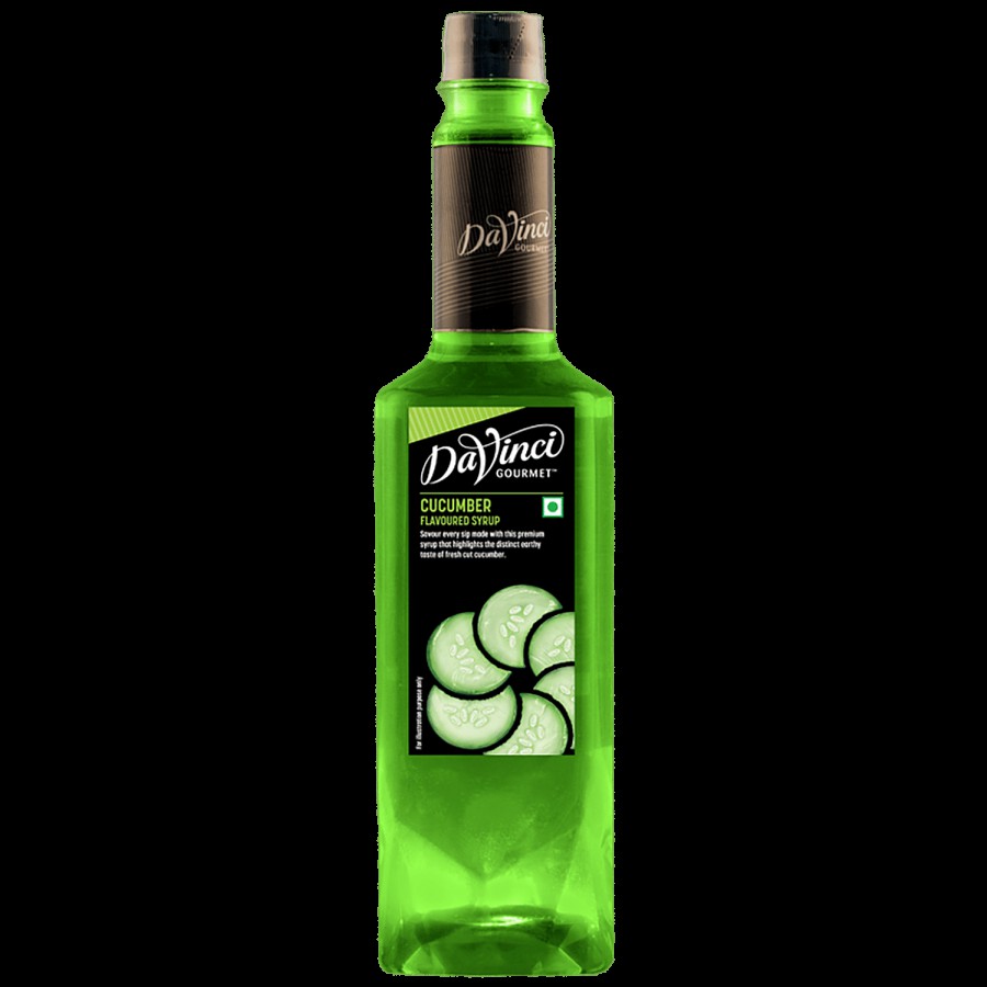 DaVinci Gourmet Cucumber Flavoured Syrup - Earthy Taste Of Fresh Cut