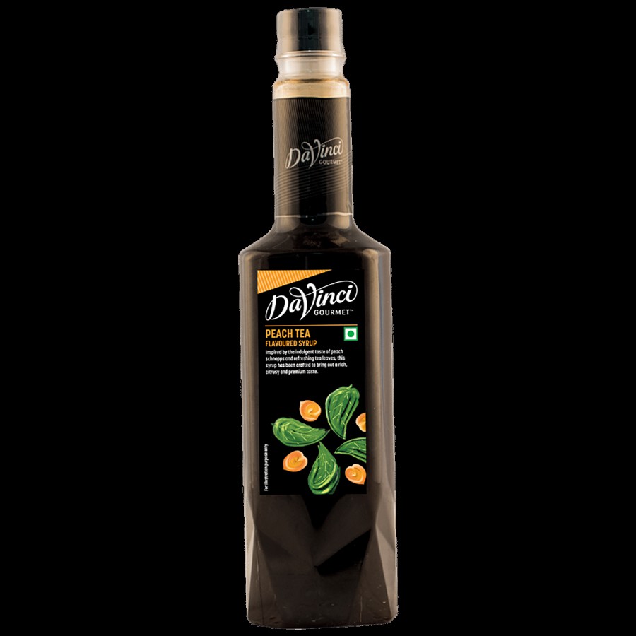 DaVinci Gourmet Peach Tea Flavoured Syrup - Rich