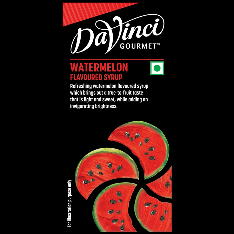 DaVinci Gourmet Watermelon Flavoured Syrup - Light & Sweet