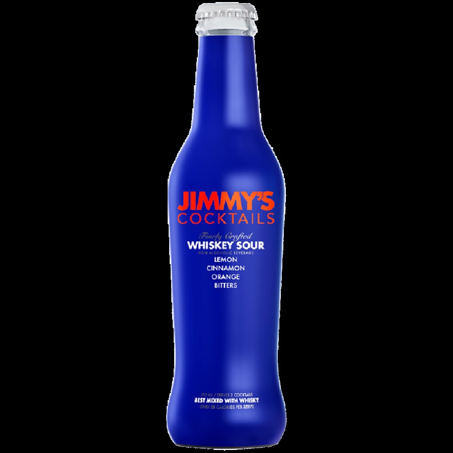 JIMMY'S COCKTAILS Non Alcoholic Beverage - Whiskey Sour Mixer 250ml + Sex On The Beach Mixer 250ml