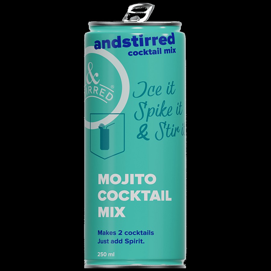 &Stirred Mojito Cocktail Mix - Refreshing