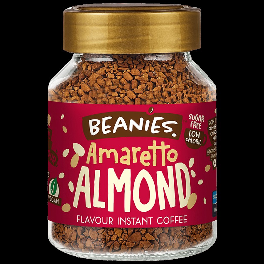 Beanies Flavour Instant Coffee - Amaretto Almond