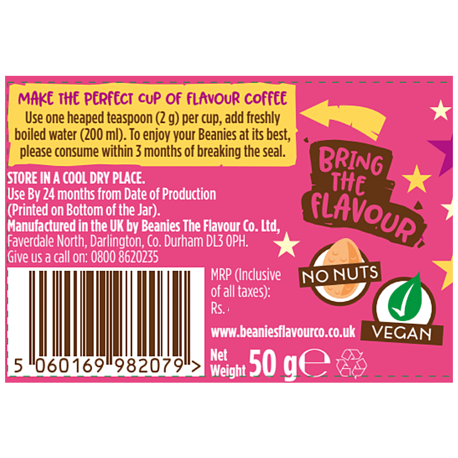 Beanies Flavoured Instant Coffee - Cookie Dough