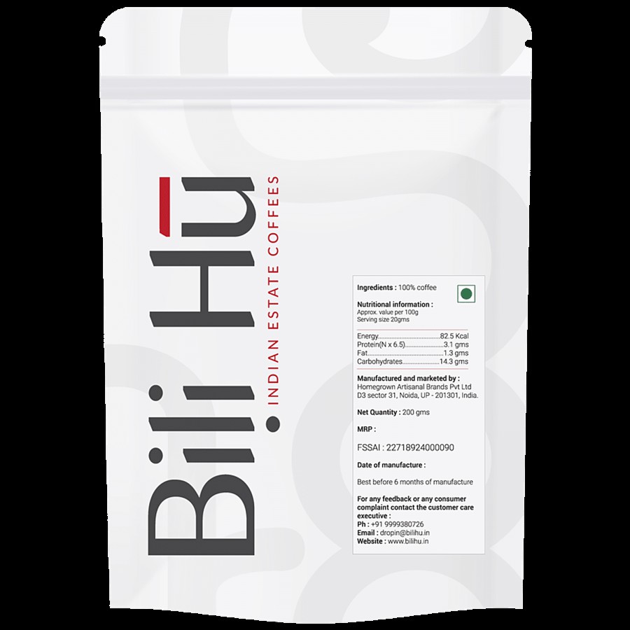 Bili Hu Coffees Single Estate Coffee - Aghora Medium Roast