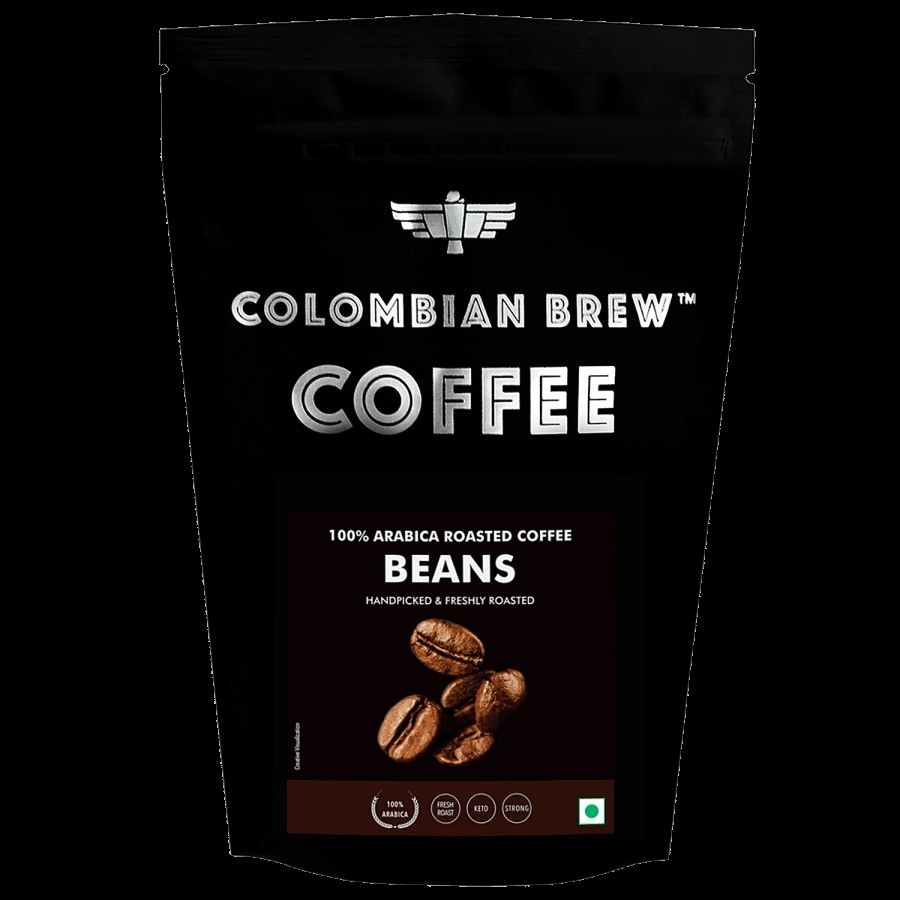 Colombian Brew Coffee 100% Arabica Roasted Coffee Beans