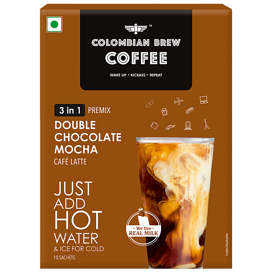 Colombian Brew Coffee Double Chocolate Mocha