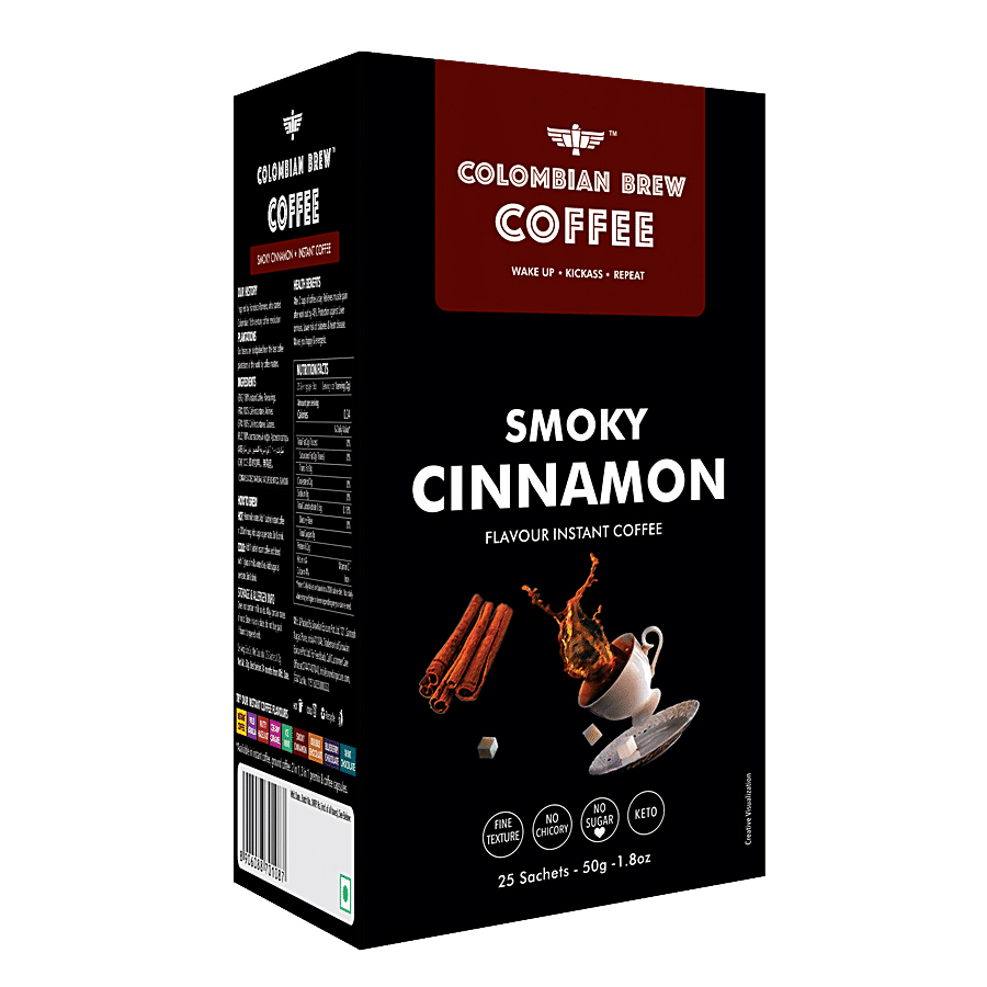 Colombian Brew Coffee Instant Coffee - Smoky Cinnamon