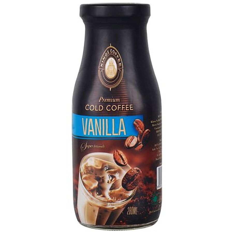 KINGS COFFEE Premium Cold Coffee - Vanilla