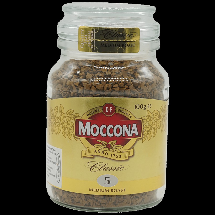 Moccona Classic Medium Roast - 100% Coffee Beans