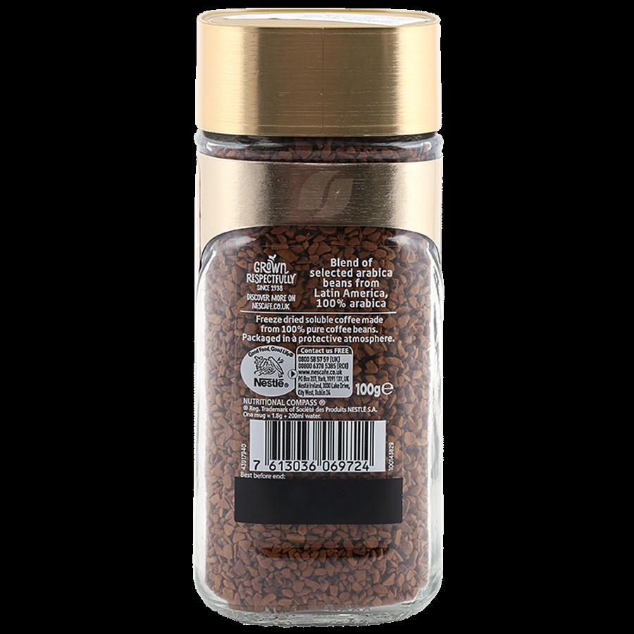 Nescafe Gold Alta Rica Bold & Intense Coffee - 100% Arabica