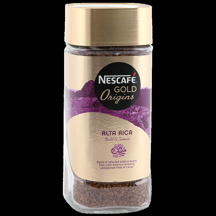 Nescafe Gold Alta Rica Bold & Intense Coffee - 100% Arabica