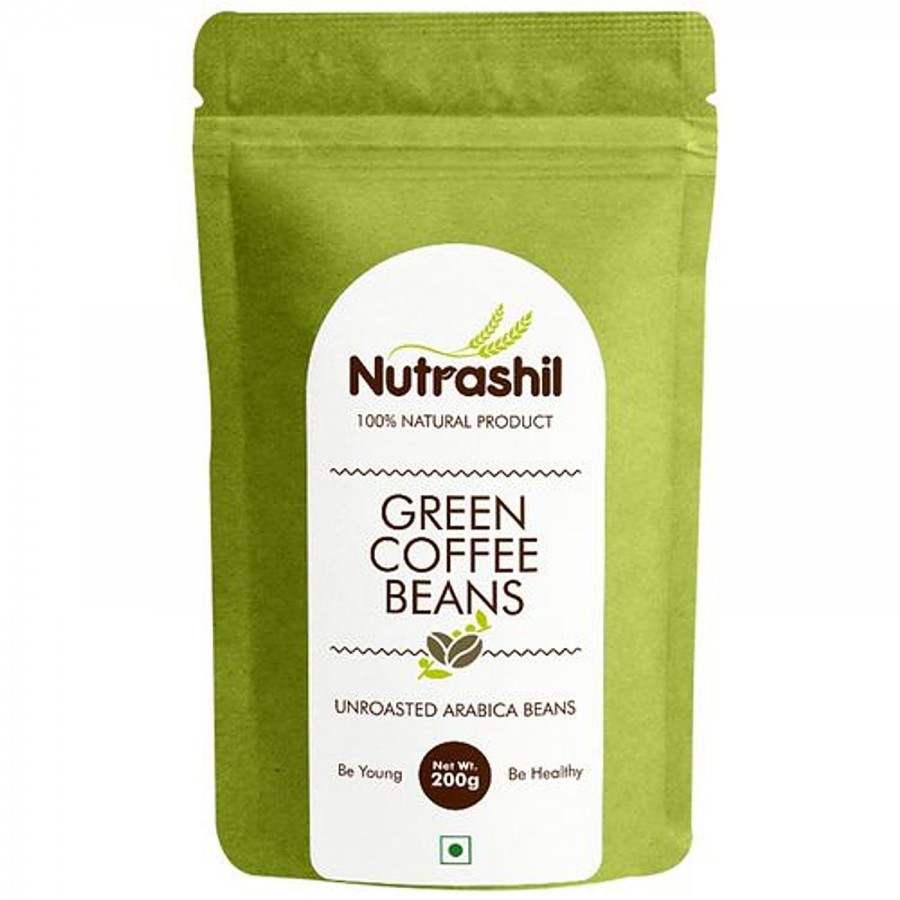 Nutrashil Green Coffee Beans - Unroasted Arabica