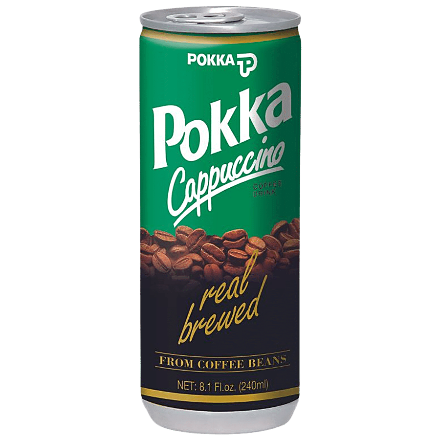 POKKA Cappuccino Coffee Drink - Real Brewed